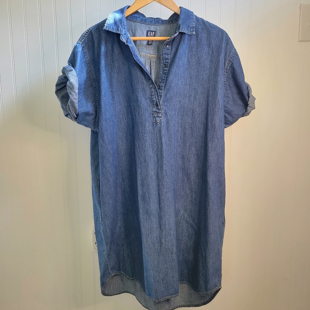 Denim dress